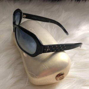 Chanel Retro Quilted Sunglasses
